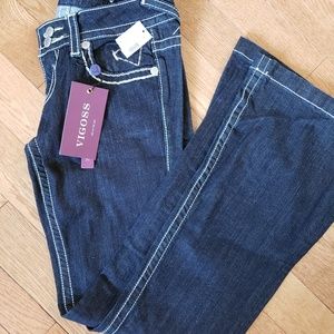 Brand New Vigoss Chelsea Style Jeans Size 3/4